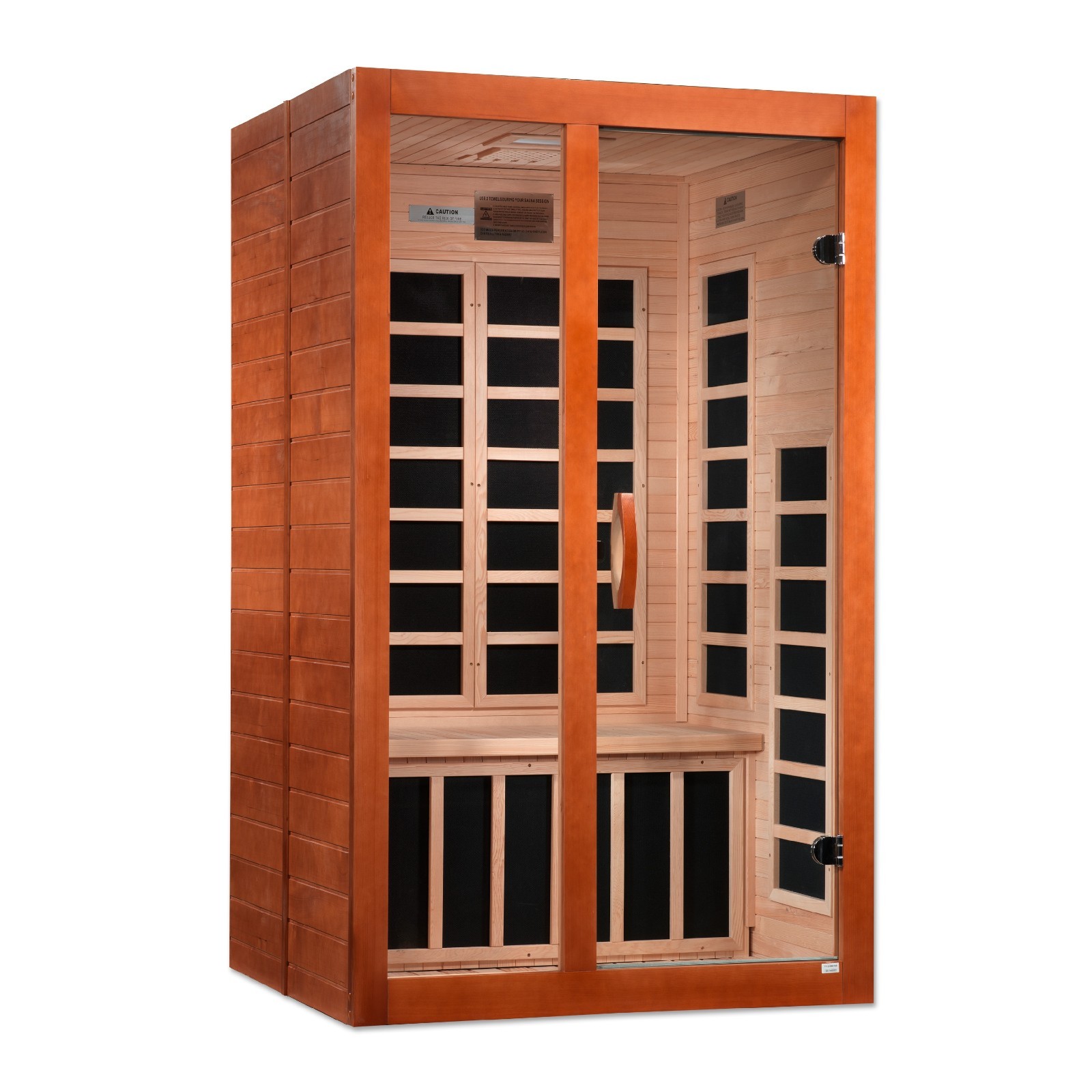 Dynamic "Santiago" 2 Person Ultra Low EMF FAR IR Sauna (DYN-6209-02 Elite) gallery