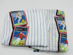 1989 MLB Baseball Twin Sheet Set (Flat & Fitted) Vintage Sports Bedding BIBB Co.