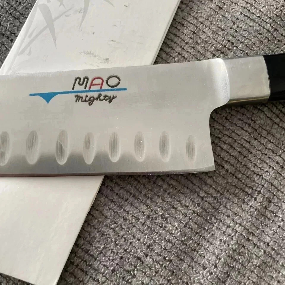 MAC Professional Series 8" Chef's Knife w/Dimples MTH-80, NEW gallery