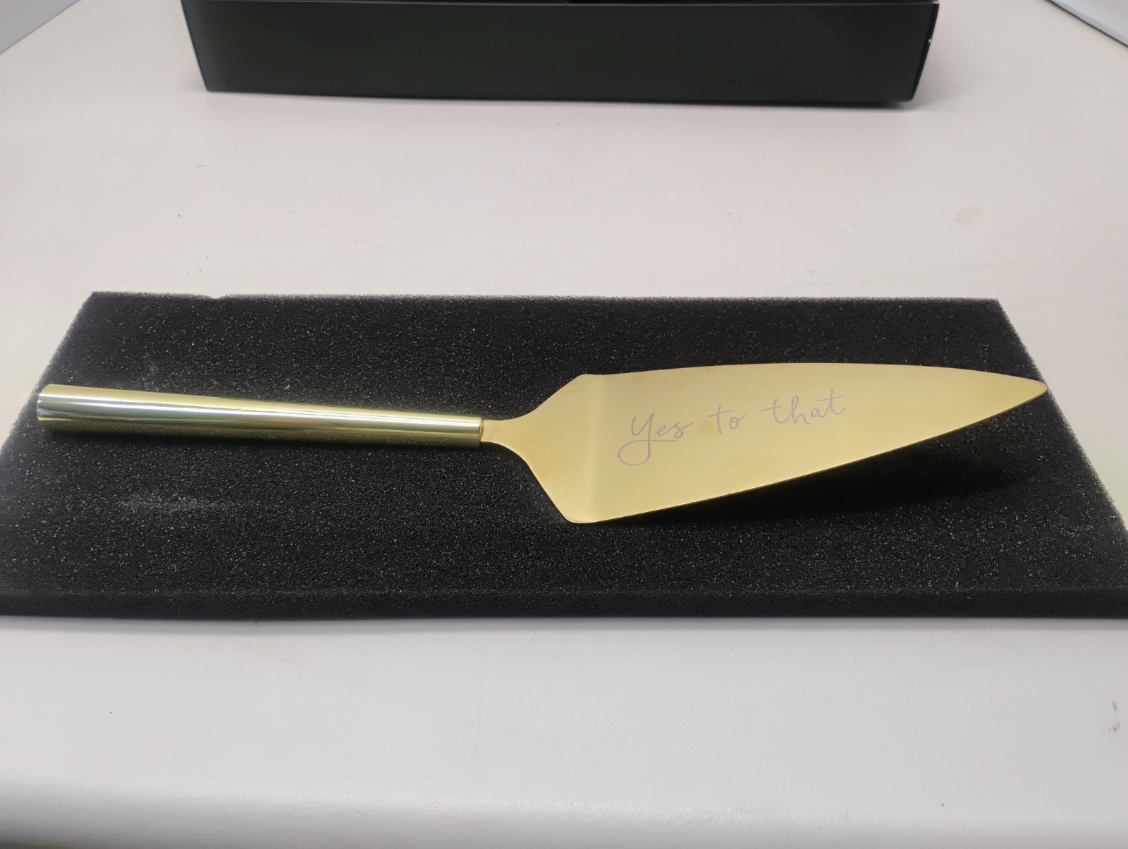 Kate Spade NY "A Charmed Life Cake Server by LENOX Gold Plated yes to that gallery