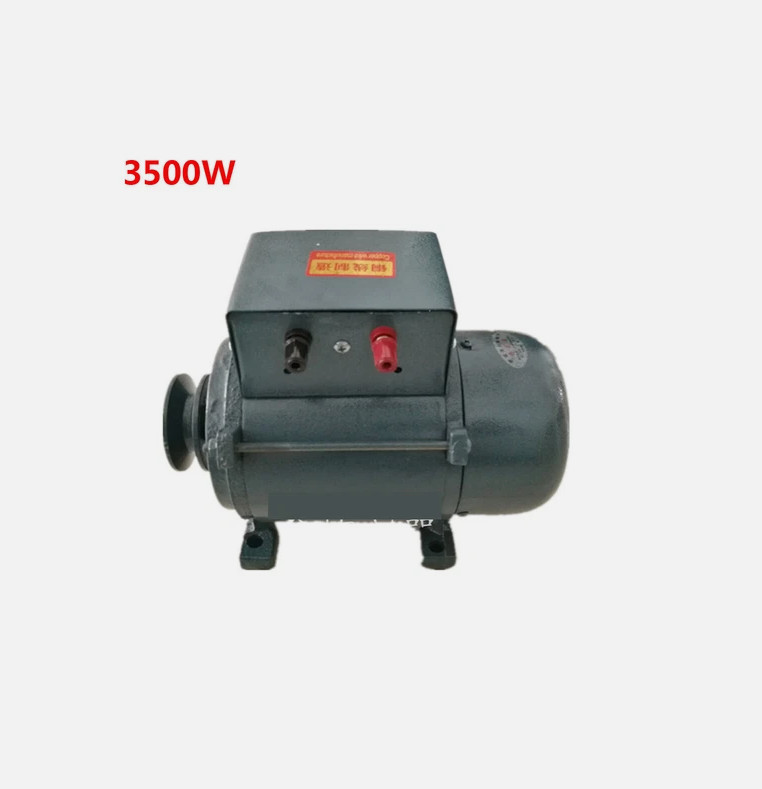 3500W/7000W High Power Small Pulley Type Permanent Magnet Lighting Generator gallery
