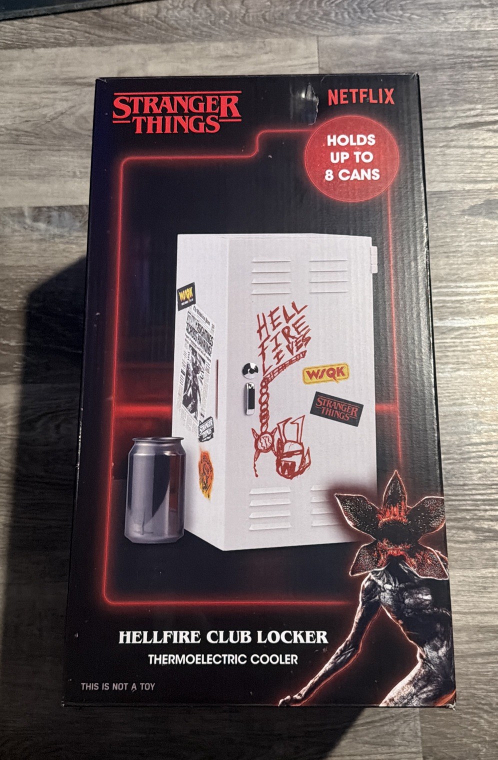 Target Exclusive Limited Stranger Things Hellfire Club Locker Mini Fridge/Cooler gallery