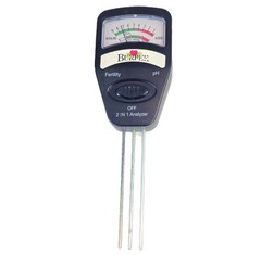 Burpee Electronic Soil Tester For pH And Fertility Testing No Batteries Required