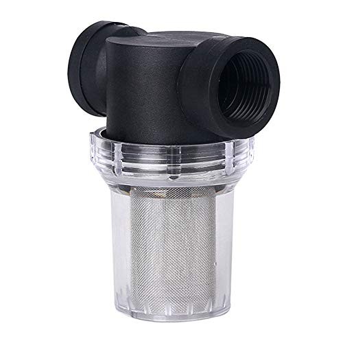Water Pump Strainer Filter, 1Pcs Garden Pond 1 inch Inline Mesh 40 Mesh gallery
