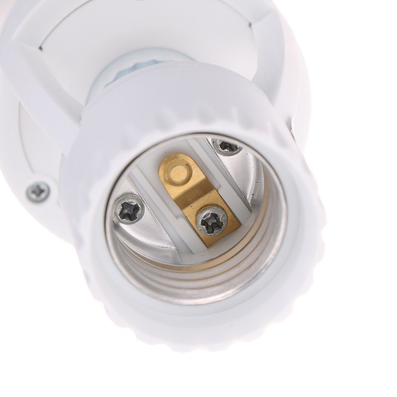Infrared PIR Motion Sensor E27 LED Light Lamp Bulb Holder Socket Switch 110/220V gallery
