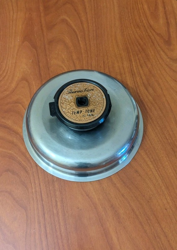 Thermo-Core Temp Tone 6.5 Stainless Steel Vented Lid Vitange LID ONLY gallery
