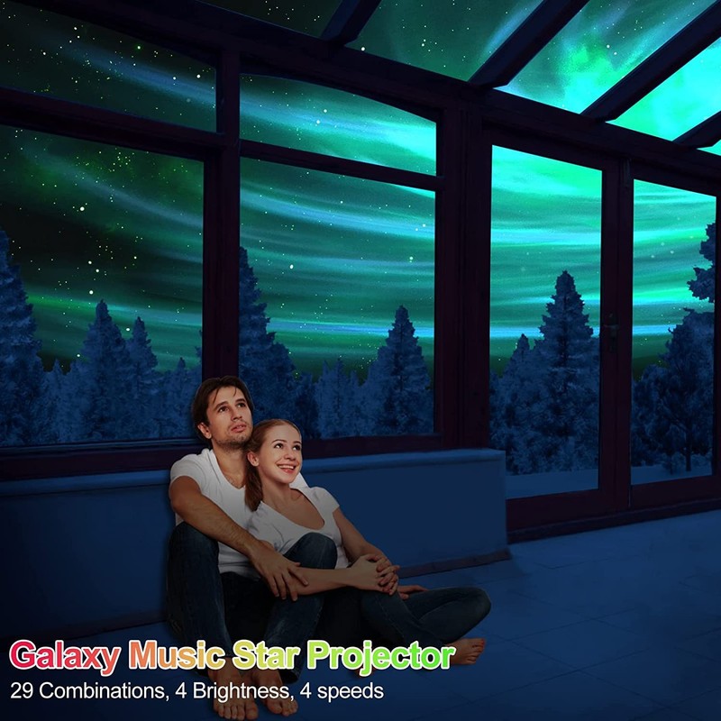 Star Projector Galaxy Night Light Starry Nebula Ceiling LED Lamp Remote Control gallery