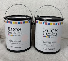 2 Gallons ECOS Paints Eggshell Finish – Color: Lady Anne (1077)