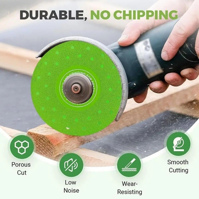 3PCS Rock Plate Flat Grinding Blade Tile Chamfering Cutting Sanding Blade Tool gallery