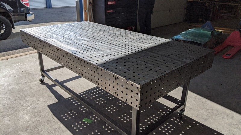 Welding Fabrication Table Fully Assembled or DIY Kit Fixture Laser Cut in USA gallery