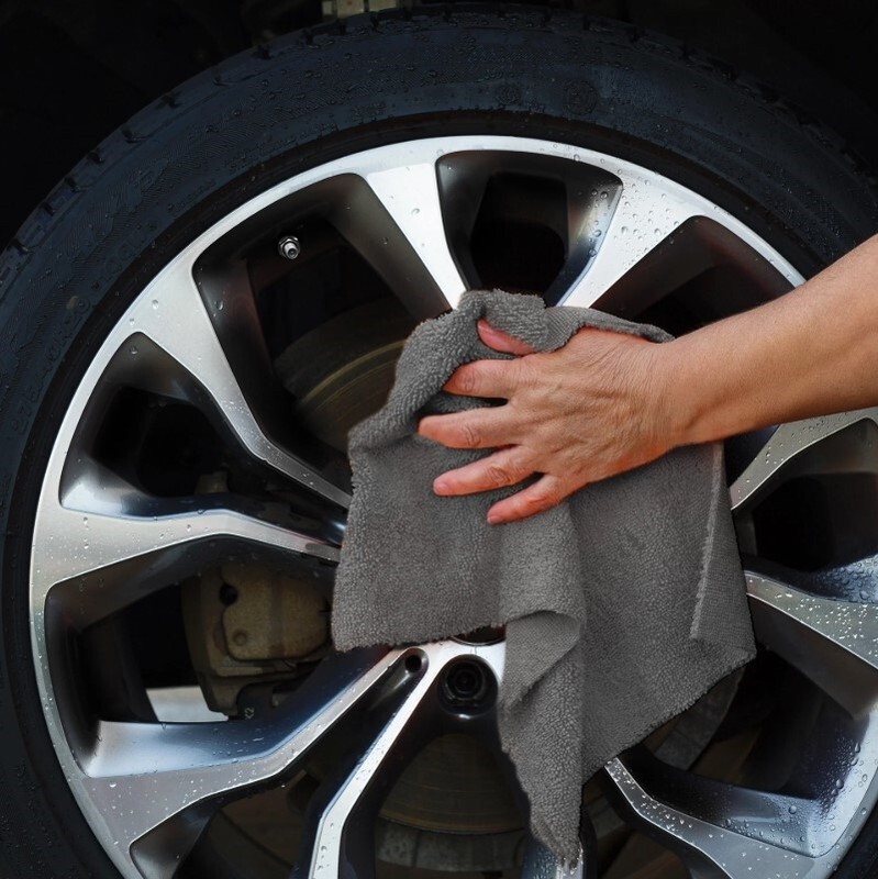 Auto Drive Multipurpose Microfiber Towels, 14" x 14", Multicolor, 30-Pack gallery