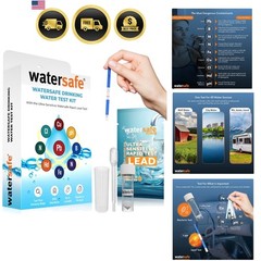 The Water Testing Kit for Drinking Water, Well and Tap Water, Sensitive Lead…