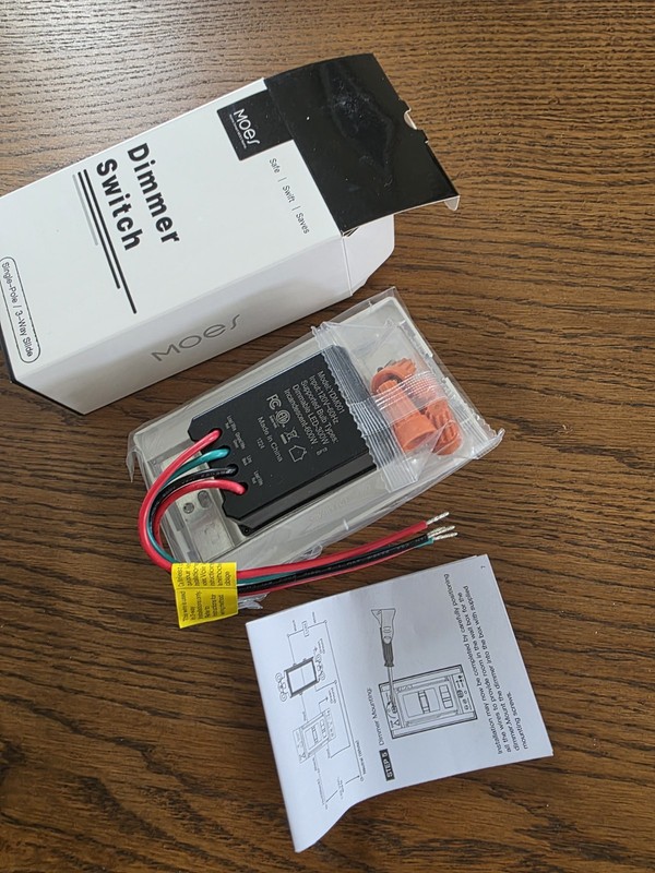 MOES Dimmer Light Switch 4 Pack, 3 Way & Single Pole Dimmable Switch New gallery