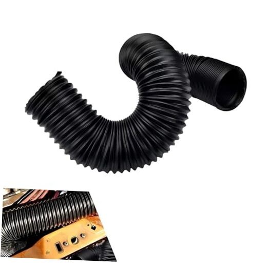 1 PC Cold Air Intake Hose, 3" (76MM) interfaces Air Tubes, 1 PC #76 mm Black gallery