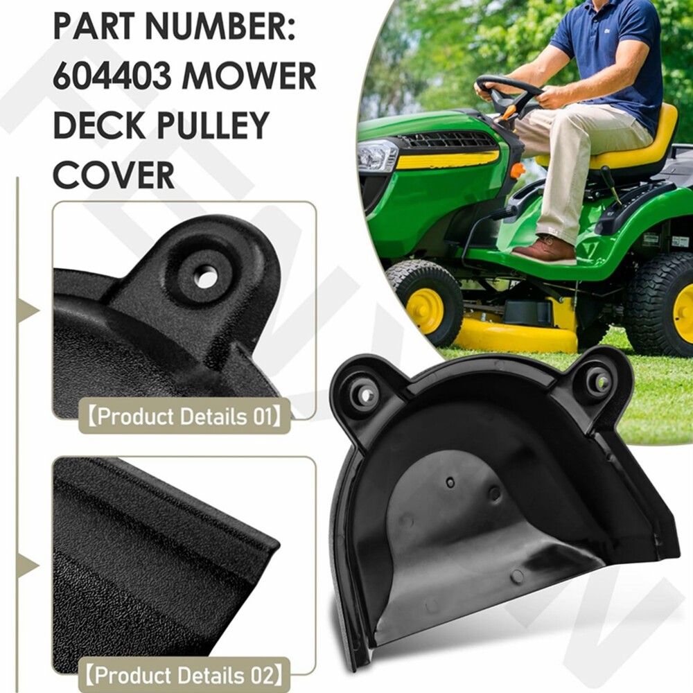 NEW FOR HUST-LER RAPTOR AND DASH PULLEY COVER 604403 FOR 36" & 42" W gallery