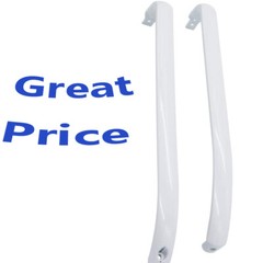 Door Handles Compatible for GE Refrigerator WR12X22148 WR12X20141 WR12X11011