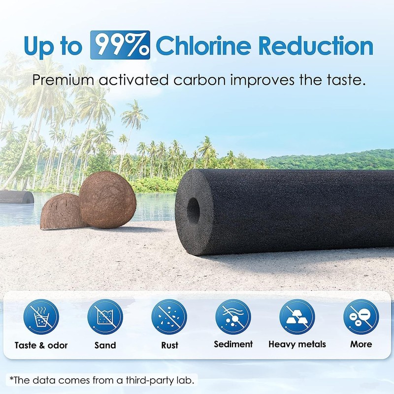 Waterdrop Gravity-fed Water Filter System, with 4 Filters, 2.25G Stainless-Steel gallery
