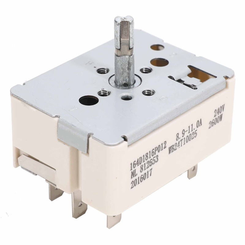 WB24T10025 Surface Burner Control Switch for GE Electric Ranges 8 Inch NL812653 gallery