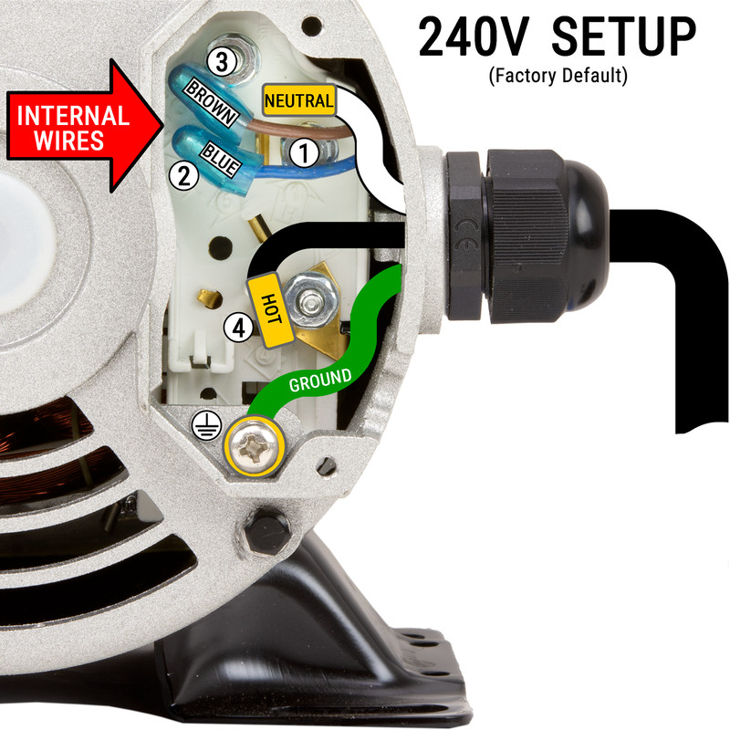 Hydro Master Hot Tub Circulating Pump 1/15HP Iron Might 120V 240V 24 Hr Spa Circ gallery
