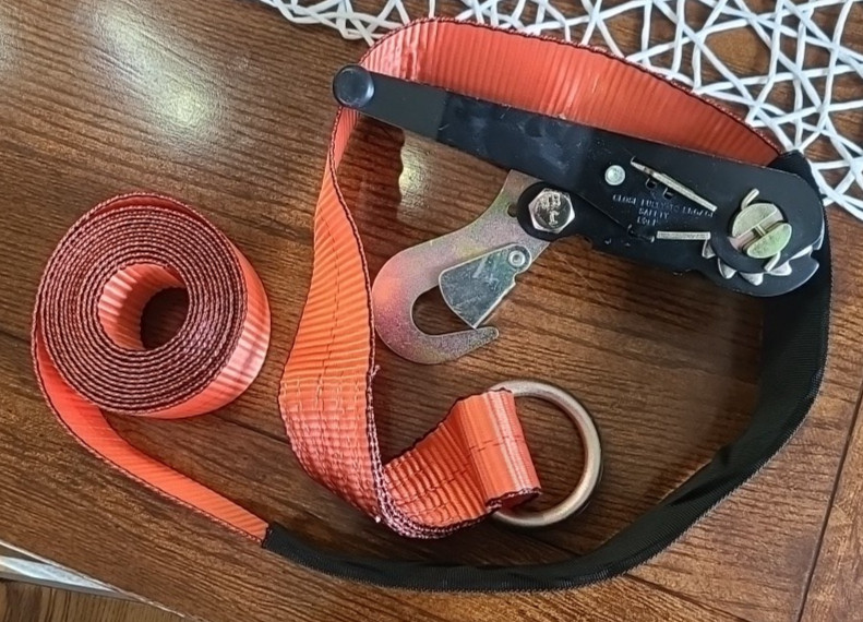 Car Tie down Straps for Trailers- 4 Pack 2"X16' with Tire Strap 3,300Lb gallery