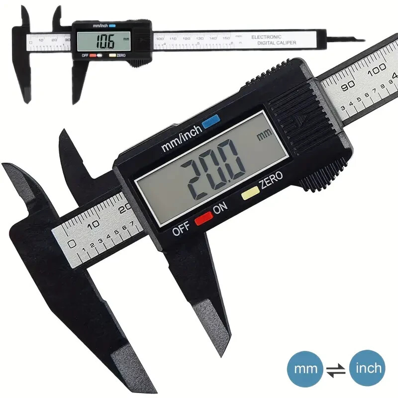 6" 150mm Digital Caliper Micrometer LCD Gauge Vernier Electronic Measuring Tool gallery