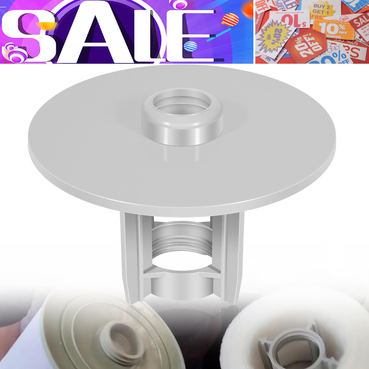for Sundance Spas Micro-Clean Hot Tub Filter Assembly Adapter 6540-503 gallery