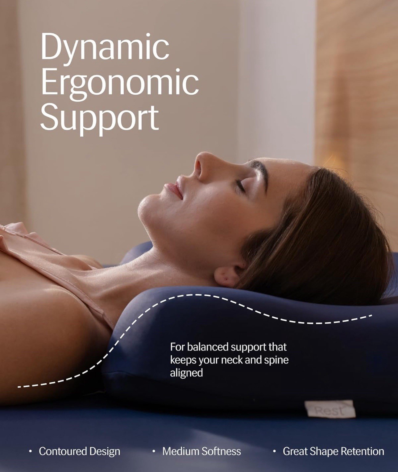 R Evercool® Cooling Pillow, Instant Cool-to-Touch Shell Fabric & Breathable gallery