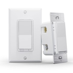 3-Way Smart WiFi Dimmer Light Switch, in-Wall, No Hub Required, Compatible wi…
