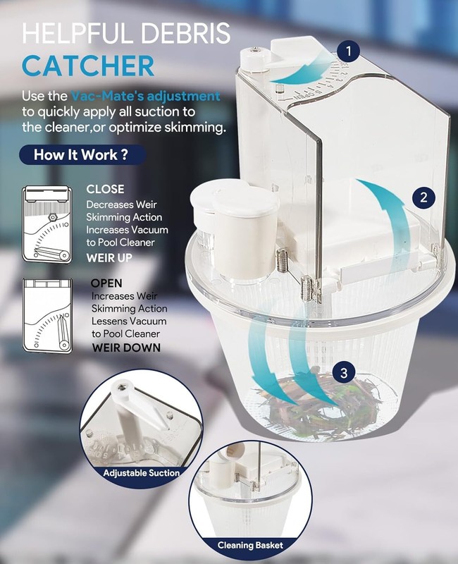 Replace for R211100 Vac-Mate Pool Cleaner Dispenser Box for Certikin, Filtrite gallery