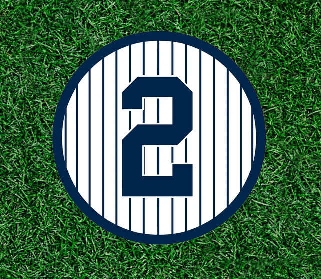 Yankees Derek Jeter #2 100% waterproof vinyl sticker decal - several sizes gallery