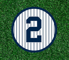 Yankees Derek Jeter #2 100% waterproof vinyl sticker decal – several sizes
