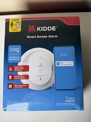 Kidde Wired Smart Smoke Alarm with Ring Alerts Model RGSAR-RW