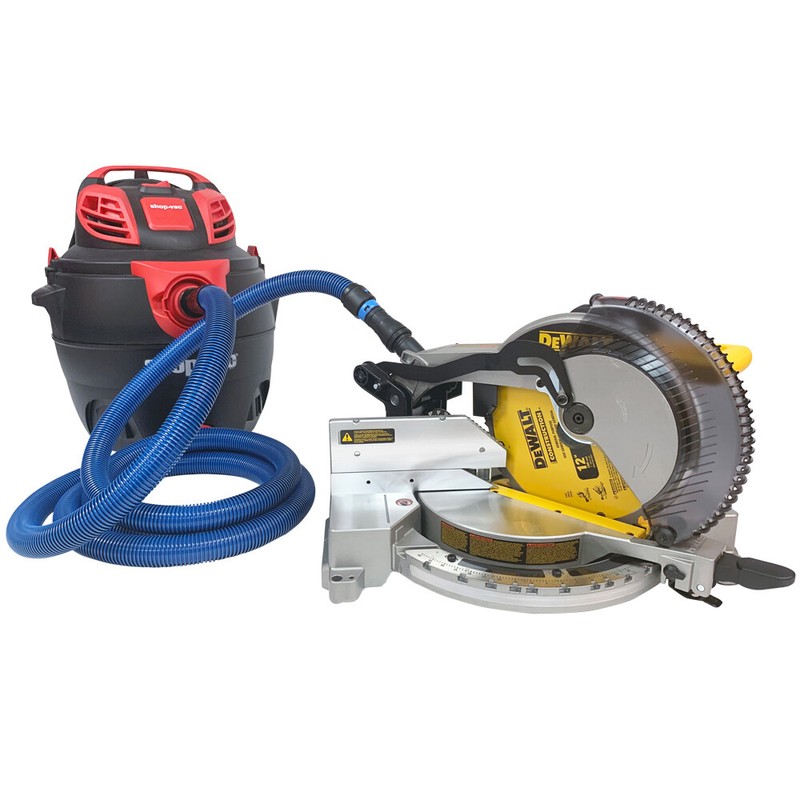 Cen-Tec Systems 16 Ft. Antistatic Hose w Power Tool Adapter for Dust Collection gallery