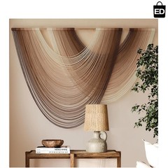 Stunning Macrame Wall Hanging 57″W x 39″L in Boho Style – Mount Easily Anywhere