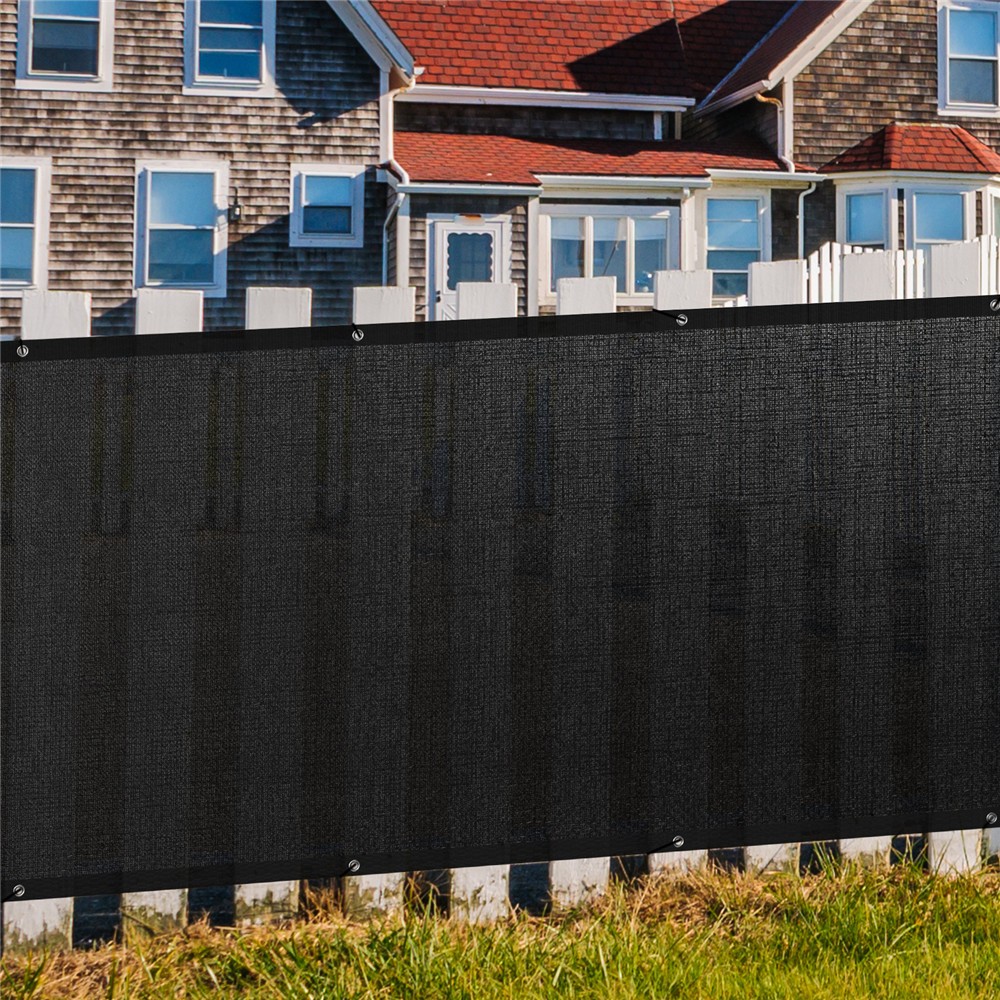 3' 4' 5' 6' 8'x50' Privacy Fence Screen Windscreen Mesh Fabric Shade Cover Tarp gallery