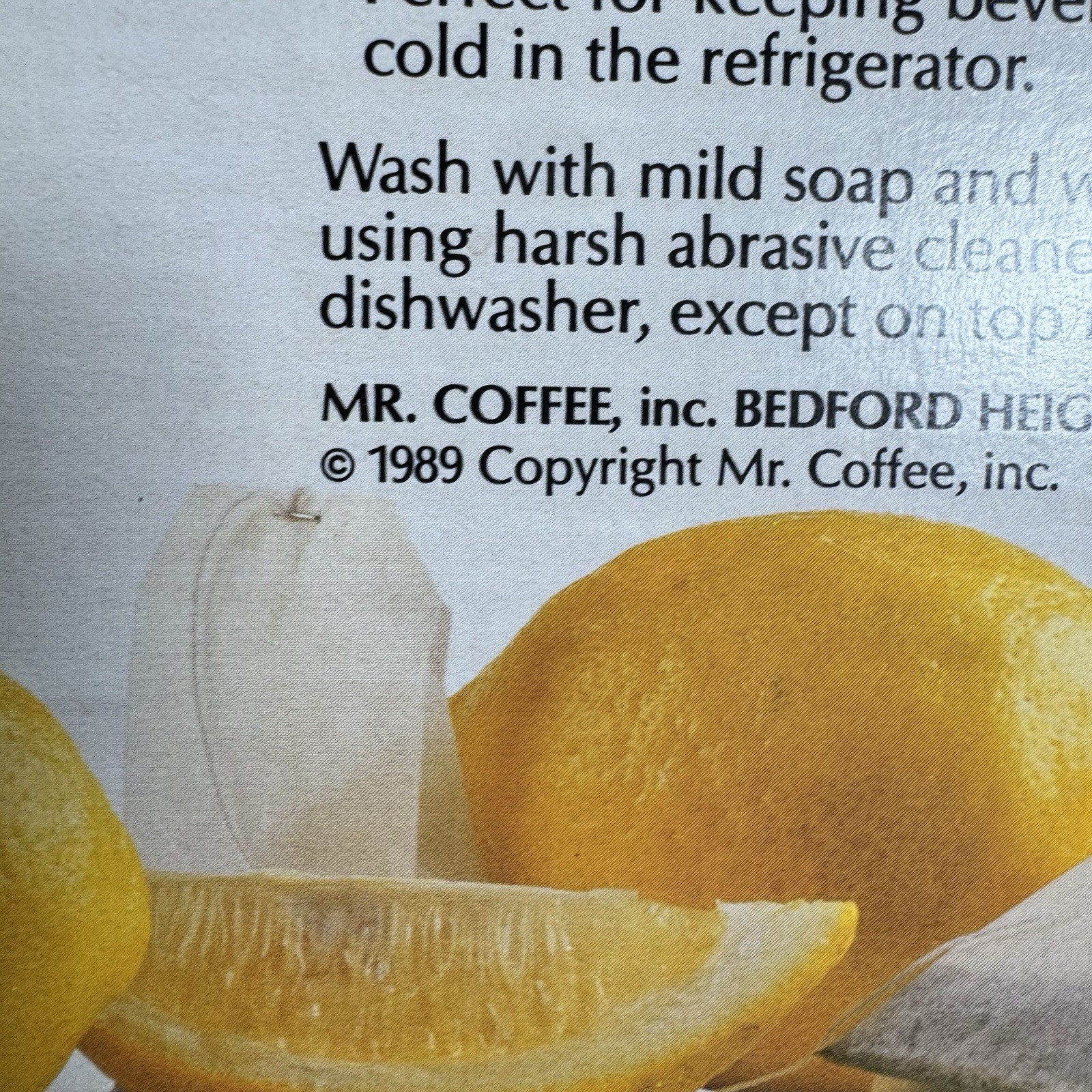 NOS Mr. Coffee 3 Quart Pitcher TP1 for Iced Tea Pot Maker TM1-- NEW IN BOX gallery