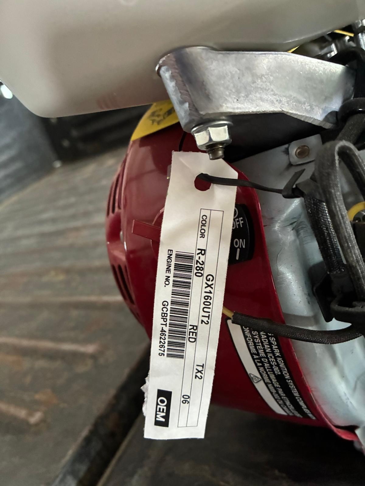 Honda GX160 QX2 Horizontal Engine gallery