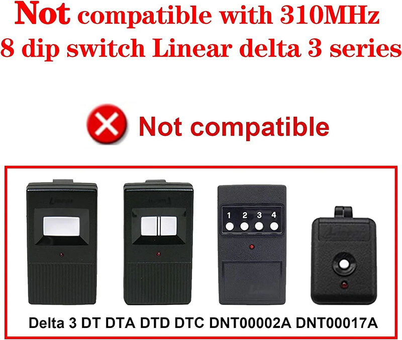 130ft Range Garage Door Remote Control 1-Button Design with 12V 23A Battery gallery