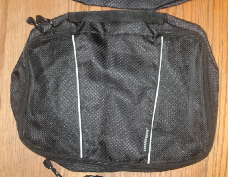 Sharper Image 5 Piece Packing Cubes Travel Bags Black gallery