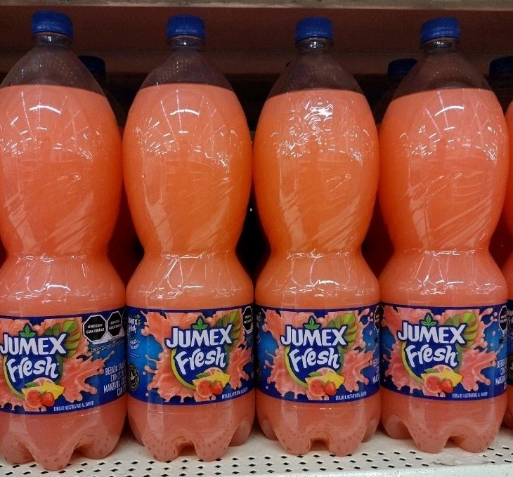 4X JUMEX FRESH CONGA FRUIT DRINK / JUGO SABOR CONGA - 4 BIG BOTTLES OF 68oz EACH gallery
