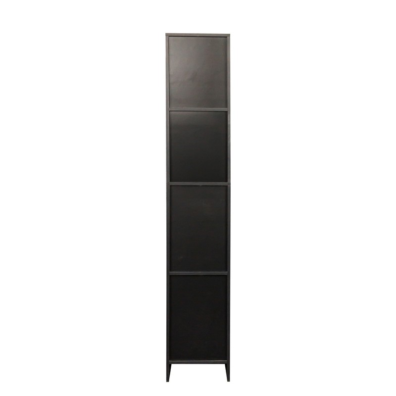 Freestanding Cabinet with Inadjustable Shelves and two Doors for Kitchen, Din gallery