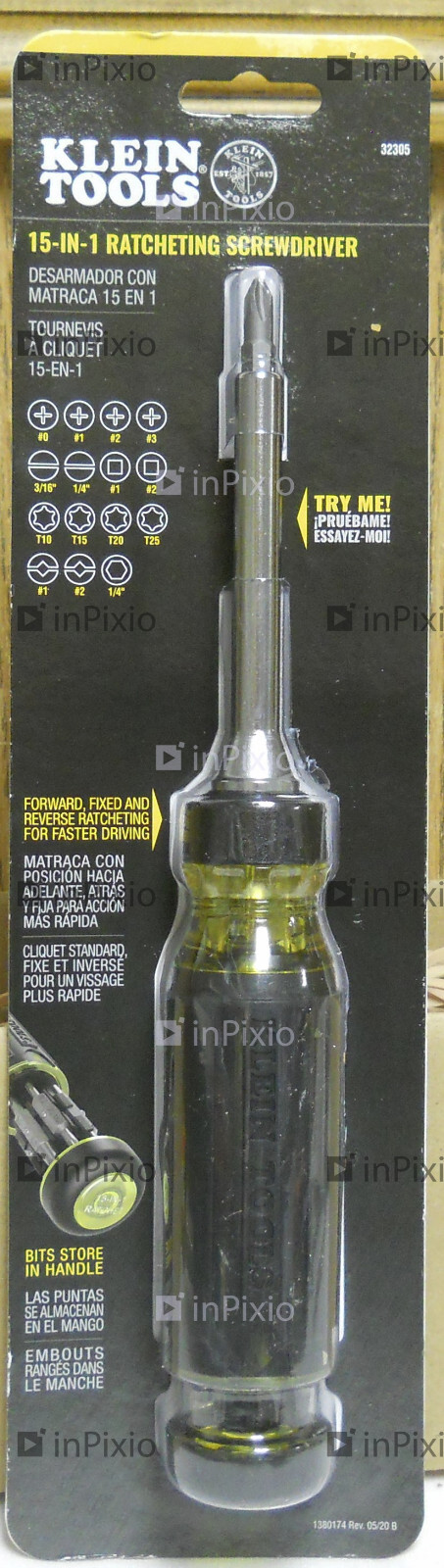 Klein Tools 32305 Ratcheting 15-In-1 Screwdriver gallery