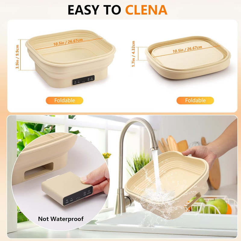 Upgrade Heating Sourdough Bread Proofing Basket Set, Electric Thermostatic gallery