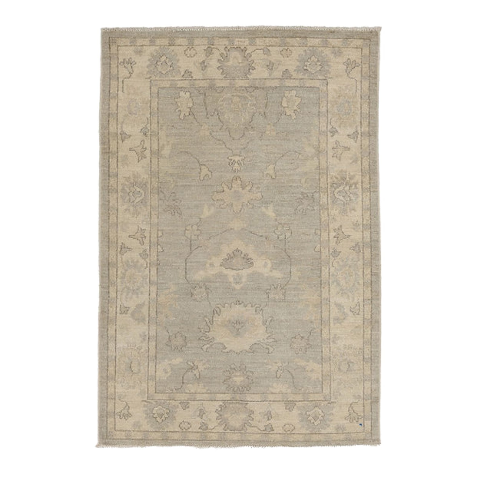 2.11 x 4.8 ft Hand Knotted Oushak Rug gallery