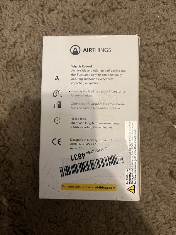 Airthings 223 Corentium Home Radon Detector gallery