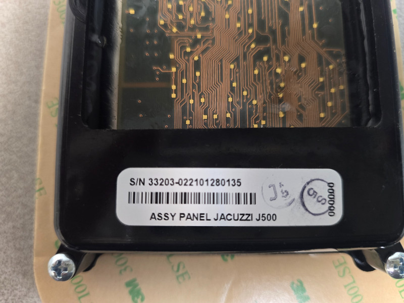 Jacuzzi Top Side Control Panel J-500 6600-381 gallery