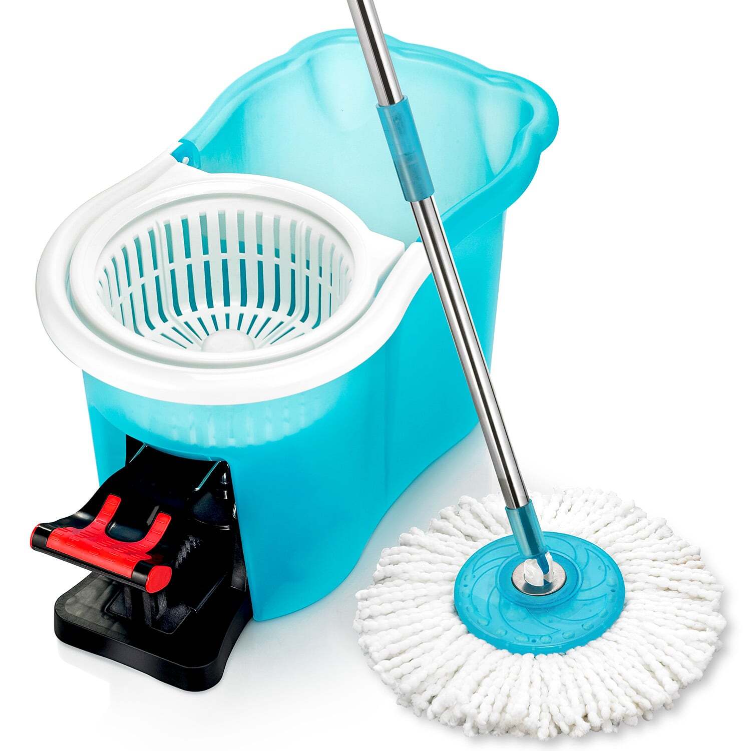 Hurricane Spin Mop Home Cleaning System by BulbHead, Floor Mop with Bucket gallery