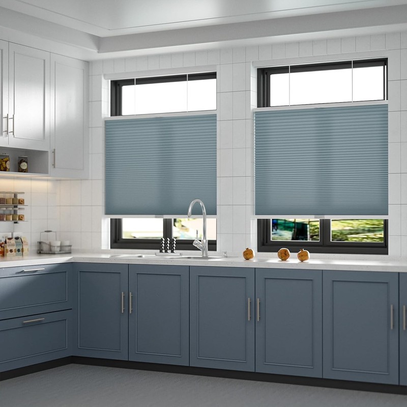 CUSTOM SIZE Light Filtering Honeycomb Cordless Top Down Bottom Up Cellular Blind gallery