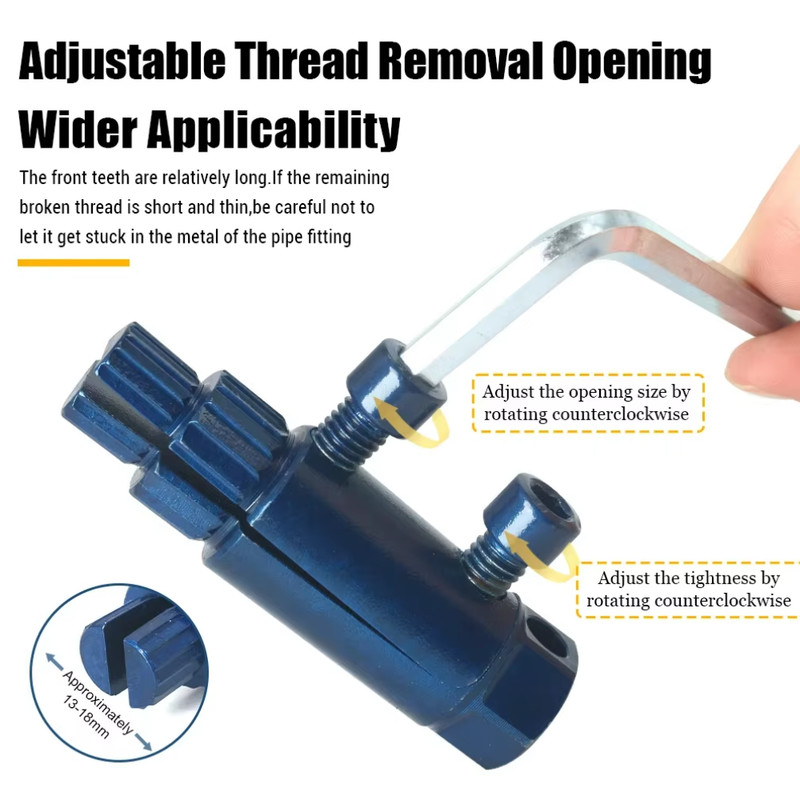 Broken Pipe Thread Extractor Stripped Screw Extractor Broken Thread Extractor gallery