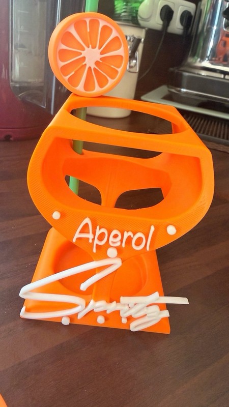 APEROL Spritz 2 Display Holder Bottle Stand For Summer Gift gallery